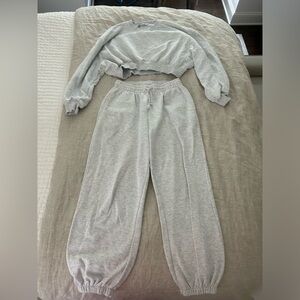 Zara Sweat Set - Grey
